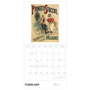 Bicycles Vintage Posters 2026 wall calendar