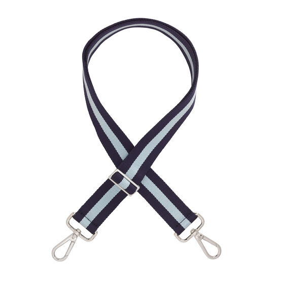 Navy & blue Cambridge bag strap