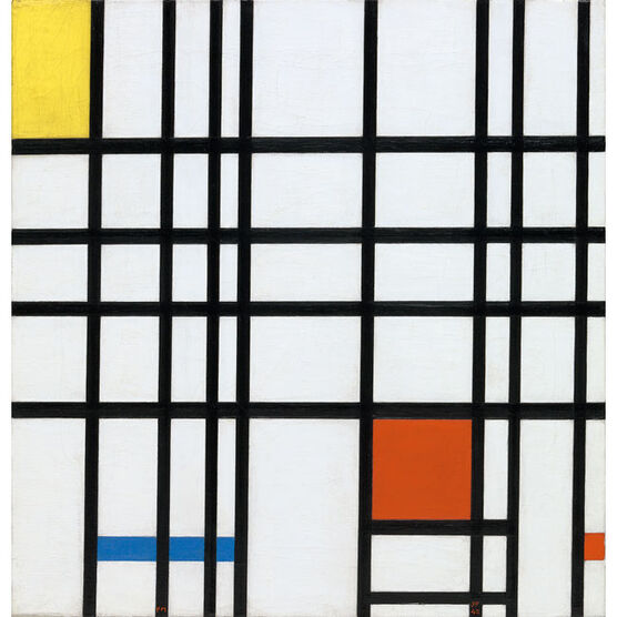 Mondrian: Composition with Yellow, Blue and Red