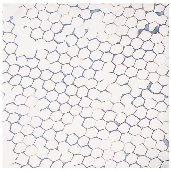 Rachel Whiteread handkerchief hexagons