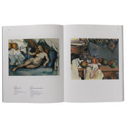Cezanne exhibition book (paperback) inside