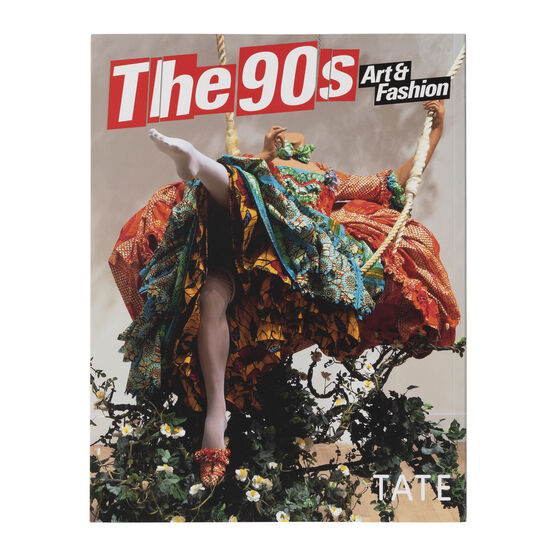 The 90s: Art and Fashion paperback exhibition book &ndash;  David Sims cover edition