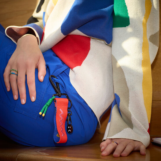 Lazy Oaf  Feeling Arty key chain