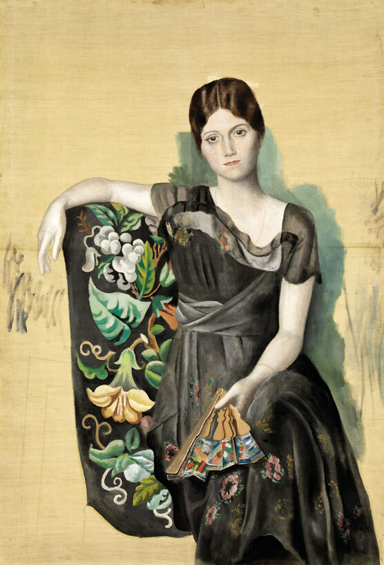 Pablo Picasso: Portrait of Olga in an Armchair