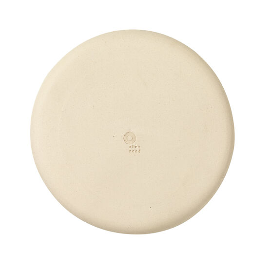 Dusty pink ceramic plate