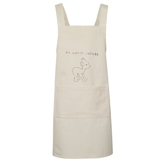 Tracey Emin It's What I'd Like To Be apron