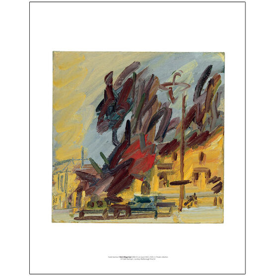 Frank Auerbach Park Village East 2006 (mini print)