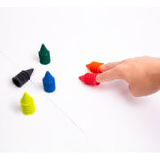 Finger crayons