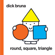 round, square, triangle