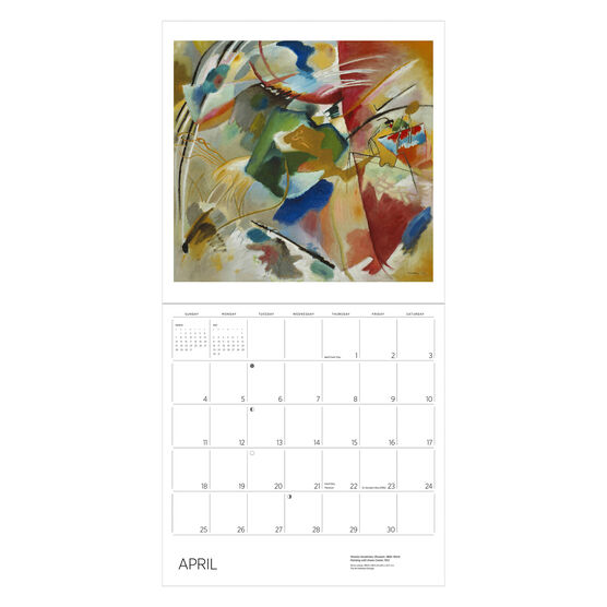 Wassily Kandinsky Calendar 2027