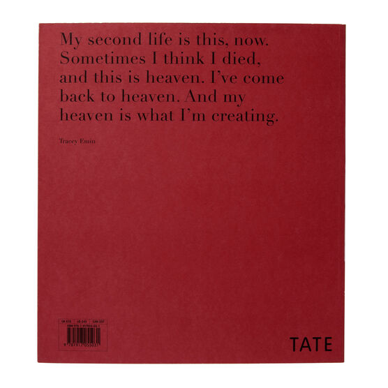 Tracey Emin: A Second Life paperback exhibition book
