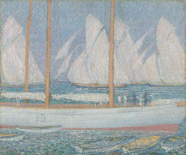 Philip Wilson Steer: A Procession of Yachts