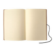 Recycled leather journal