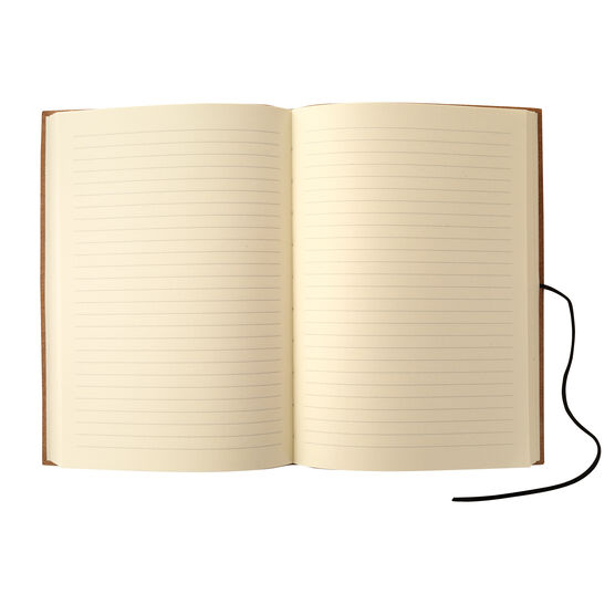 Recycled leather journal
