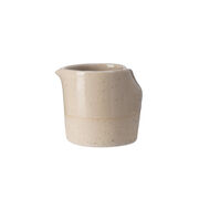 Natural ceramic milk jug