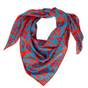François Morellet Random Distribution silk scarf