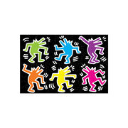 Keith Haring glow in the dark puzzle