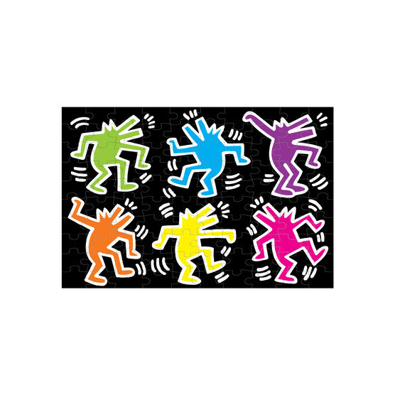 Keith Haring glow in the dark puzzle