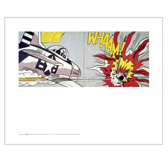 Lichtenstein Whaam! (mini print)