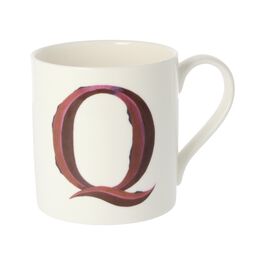 Alphabet of art mug - Q