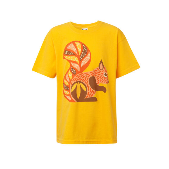 Red squirrel children's t-shirt