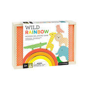 Wild Rainbow wooden animal balancing game