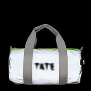 Tate silver mini weekend reflective bag