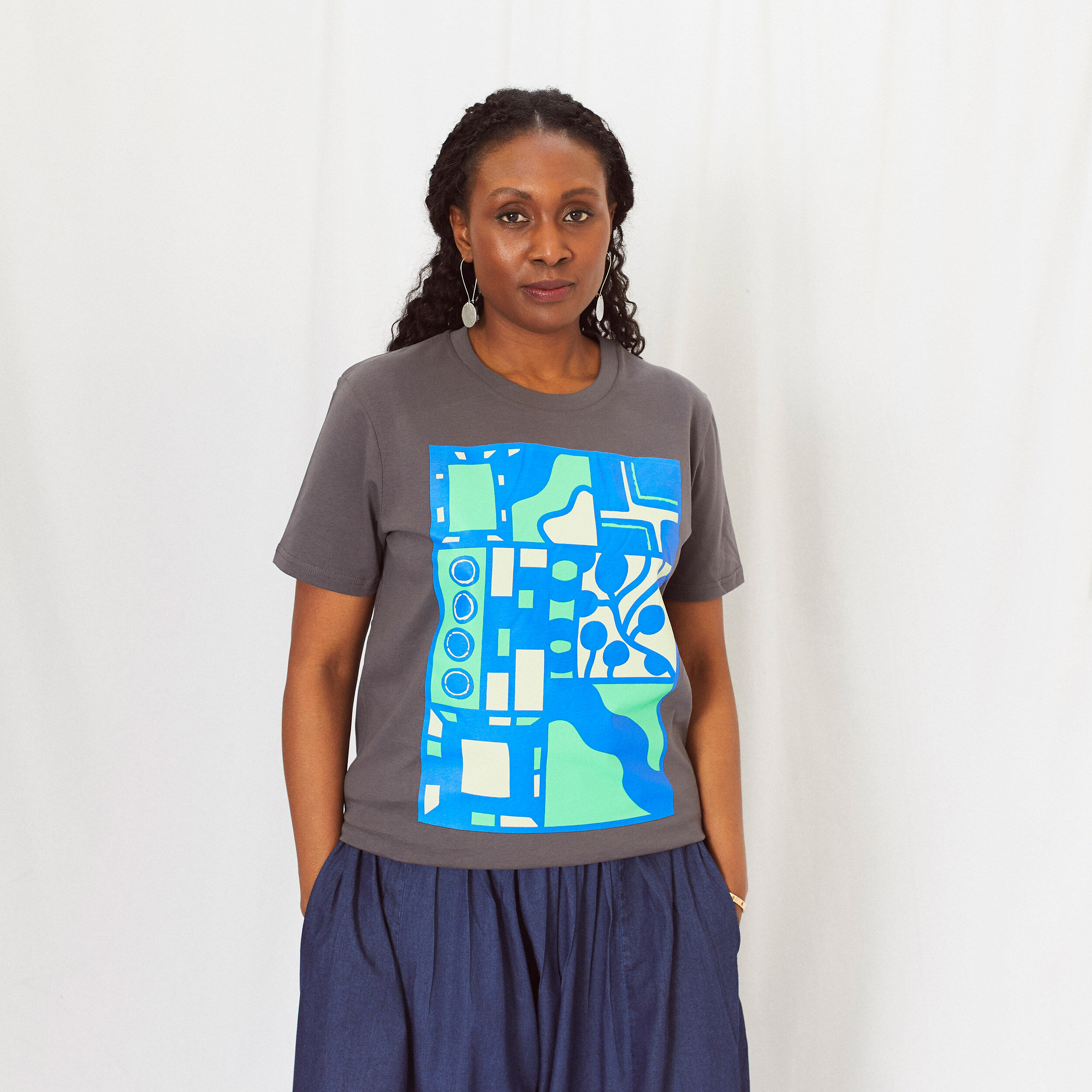 Ladies grey t shirt uk sale
