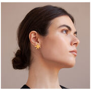 Joan Miró gold star stud earrings