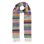 Bright pattern scarf