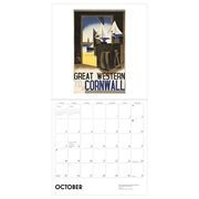 England By Rail: Vintage Travel Posters 2026 wall calendar