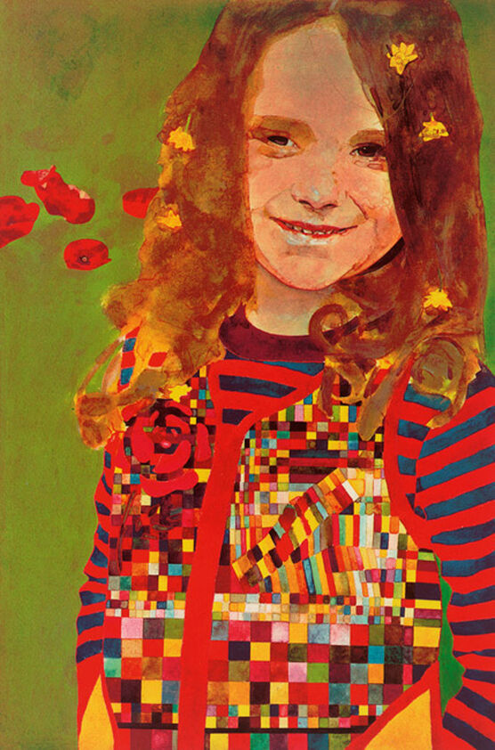 Blake: Girl in a Poppy Field