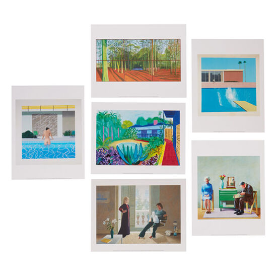 David Hockney Box of Prints