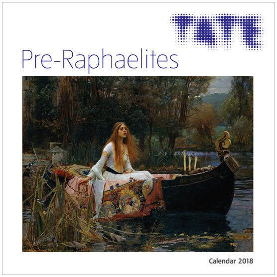 Pre-Raphaelite 2018 calendar