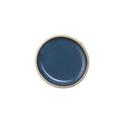 Blue ceramic salt bowl