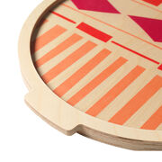 Coyocan medium round tray
