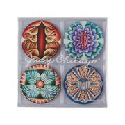 Judy Chicago The Dinner Party coaster set