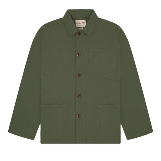Green overshirt