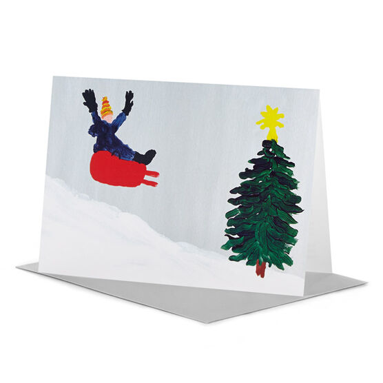 Tate RCA Christmas card Tuchi  - Untitled (Sledging) (Pack of 6)