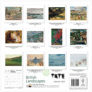Tate: British Landscapes 2025 wall calendar