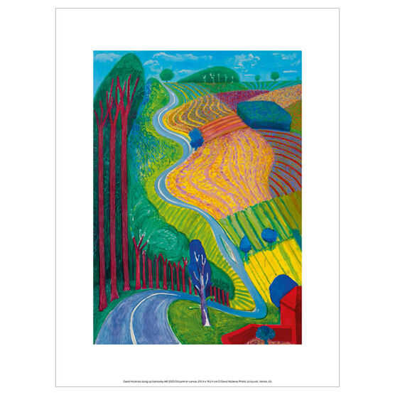 David Hockney Garrowby Hill (exhibition print)