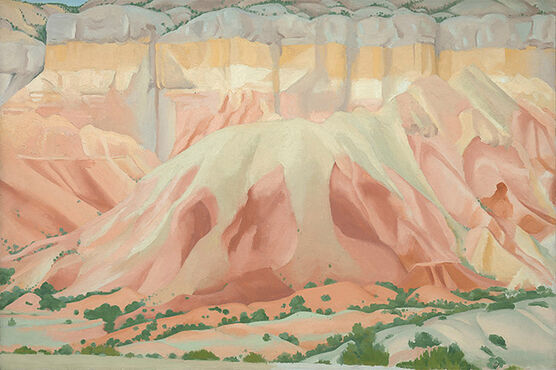 O'Keeffe: Red and Yellow Cliffs