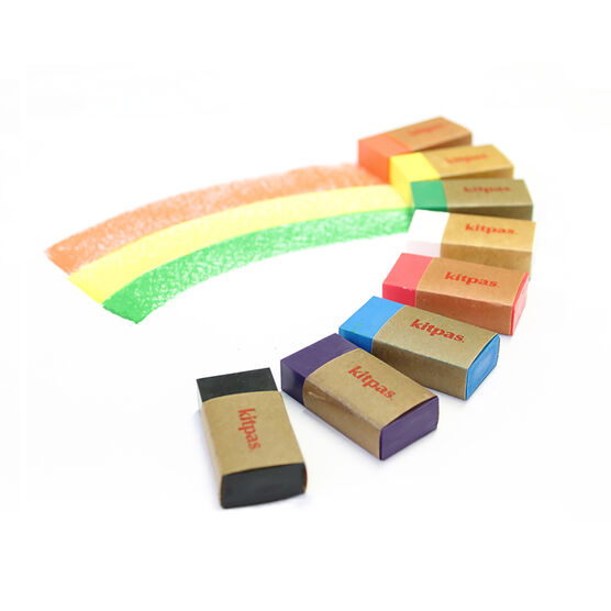 Crayon block paint sticks (set of 8)