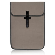 Grey/Orange Ally Capellino laptop sleeve