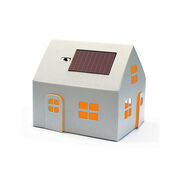 Casagami white solar panel house