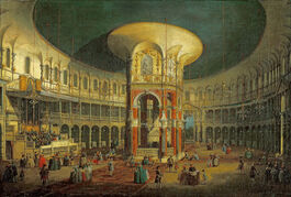 Canaletto: The Interior of the Rotunda, Ranelagh