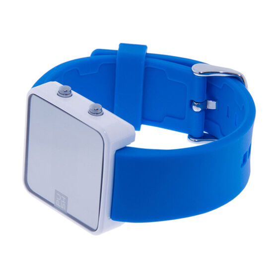 Blue Push watch