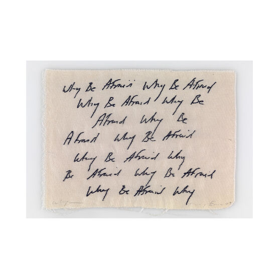 Tracey Emin Why shelf print