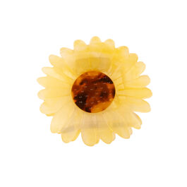 Sunflower hair claw