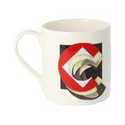 Alphabet of art mug - C
